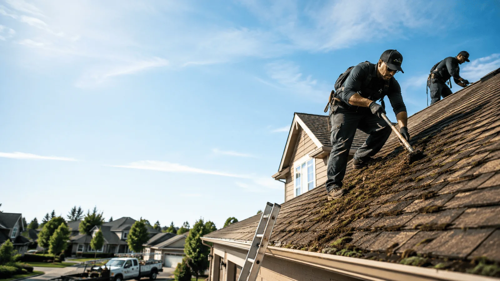 Roof Moss Removal in Kaiser, MO near me
